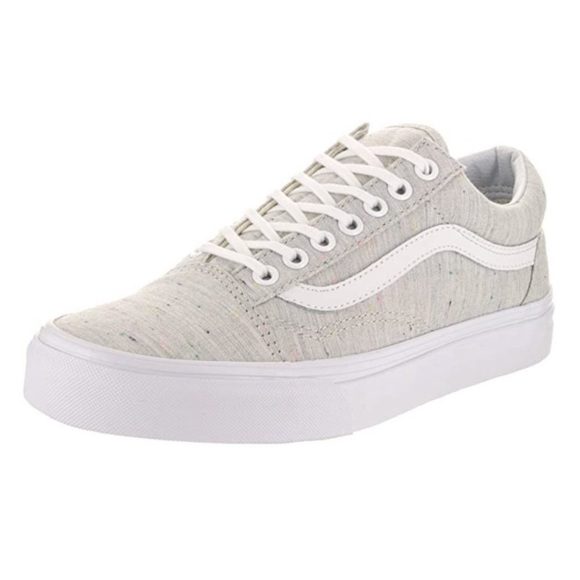 Vans Shoes - VANS Old Skool (Speckle Jersey) Grey Fashion Sneaker Women's Shoes EUC